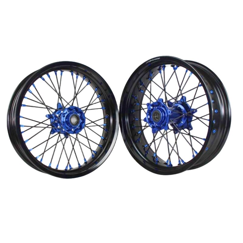 Supermoto Wheels Set - Manufacturer - 17-3.5/17-4.5 Aluminum Alloy KTM EXC SXF