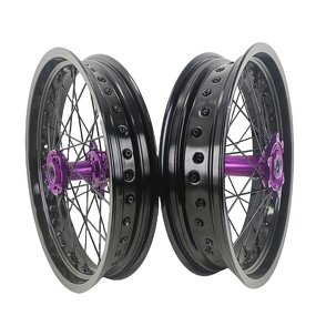 Ultra Bee Supermoto Wheels - Manufacturer - 17 Inch Aluminum Alloy Electric Dirtbike