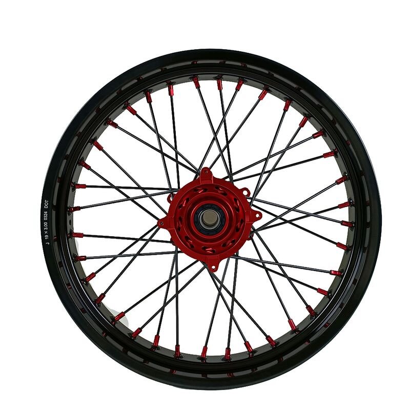 Off-Road Wheel Rim - Manufacturer - 1.60-17 Steel Spoke Hub Dirt Bike Motorcycle