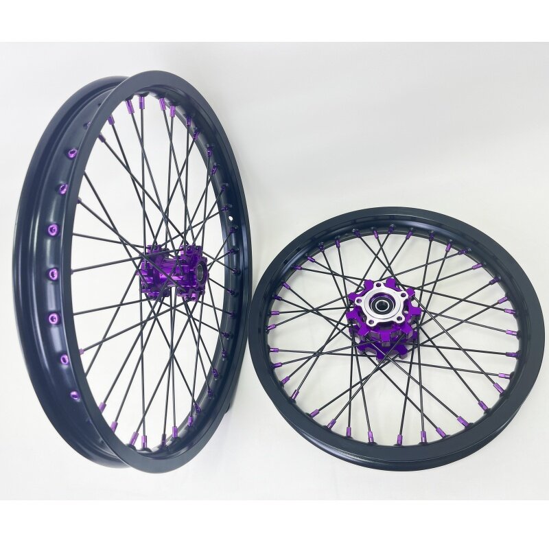 Light Bee Wheel Set - Manufacturer - 1.6*21/2.15*18 Aluminum Alloy Electric Dirt Bike