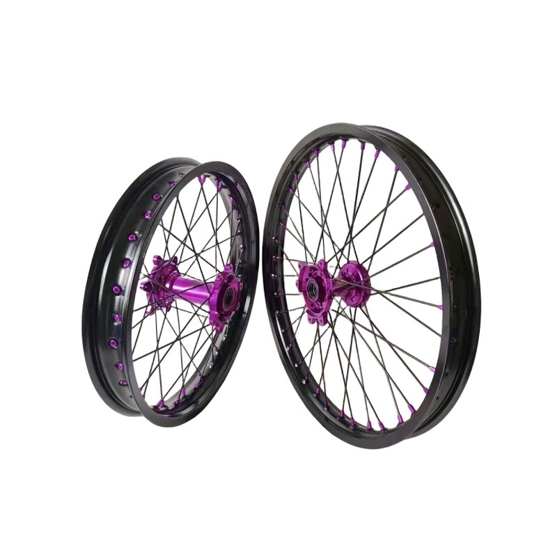 Ultra Bee Wheel Rim Set - Manufacturer - 21"*1.6"/18"*2.15" Aluminum Alloy Electric Dirt