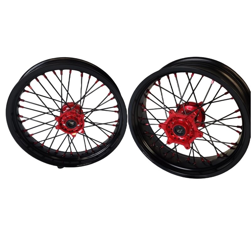 Supermoto Wheels Set - Manufacturer - 17-3.5/17-4.5 Aluminum Alloy KTM EXC SXF