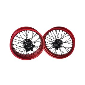 Supermoto Wheels Set - Manufacturer - 17" Aluminum Alloy Gas Gas EC250 300 MC250F