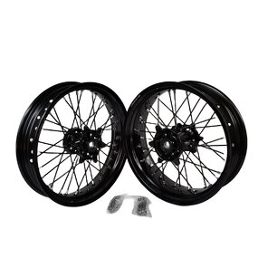Supermoto Wheels Set - Manufacturer - 17 Inch Aluminum Alloy Gas Gas EC250 300 2021-2023
