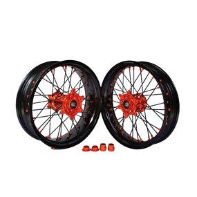 Supermoto Wheels Set - Manufacturer - 17" Aluminum Alloy KTM 125-530cc EXC SXF