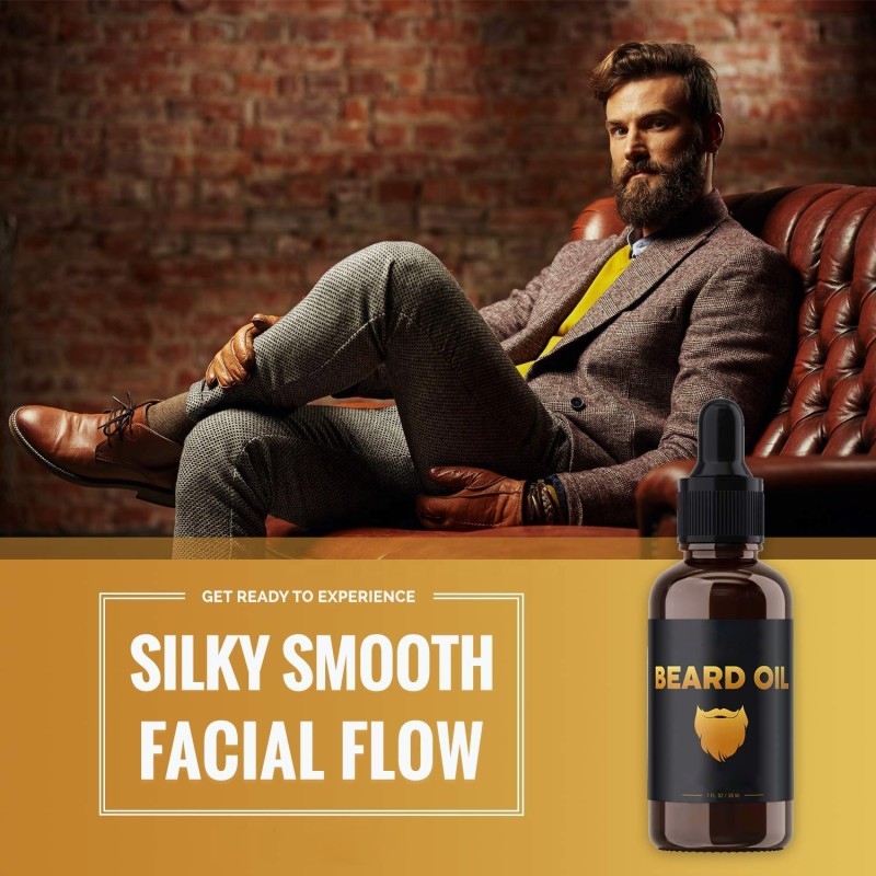 Beard Grooming Kit Supplier - Wholesale OEM Custom Rosemary Oil Beard Set