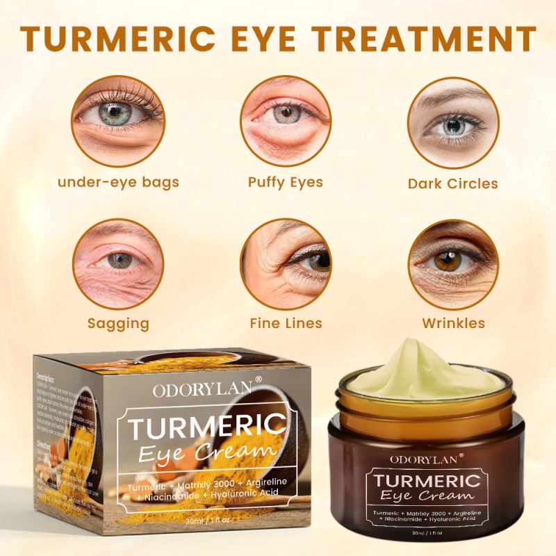 Anti Wrinkle Eye Cream Manufacturer - OEM Turmeric Vitamin C Booster Cream