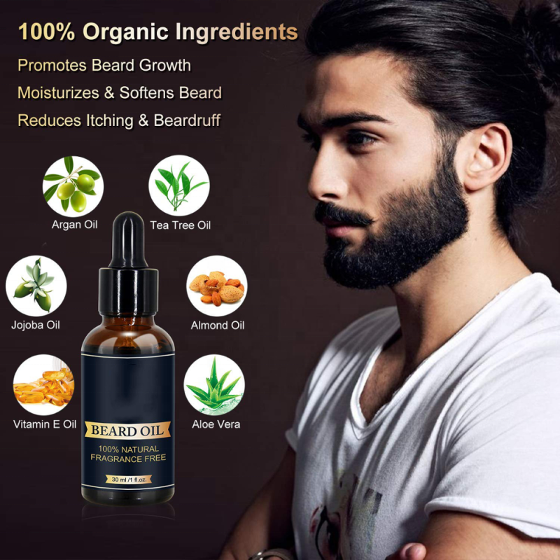 Beard Grooming Kit Supplier - Wholesale OEM Custom Rosemary Oil Beard Set