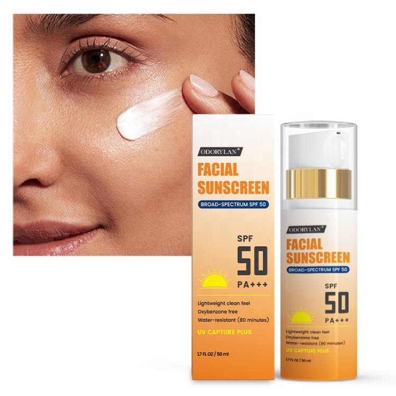 Sunscreen Cream Manufacturer - Private Label Waterproof SPF 50 Face Protection