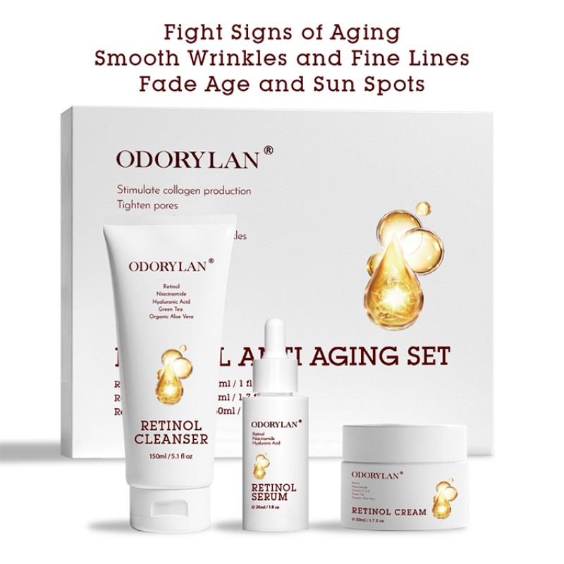 Vitamin C Serum Manufacturer - Private Label Korea Skin Care Set for Men