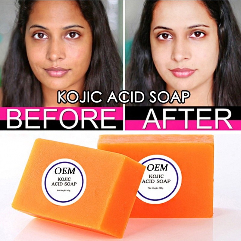 Handmade Soap Factory - OEM Kojic Acid Skin Lightening Bath Soap