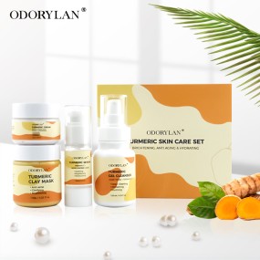 Turmeric Skin Care Factory - OEM Organic Natural Face Wash Whitening Cream