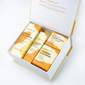 Glow Turmeric Cream Supplier - OEM Ultra Facial Clay Cleanser Cream Kit
