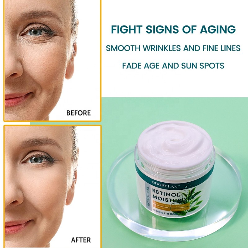 Face Lift Cream Factory - Private Label Instant Anti Wrinkle Retinol Cream