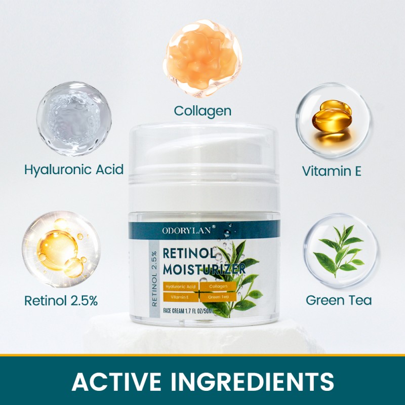 Retinol Cream Manufacturer - Private Label Anti Aging Age Moisturizer Face Cream