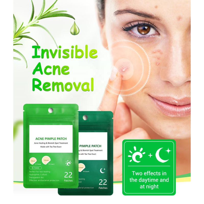 Acne Patches Factory - Wholesale Hydrocolloid Tea Tree Pimple Patches