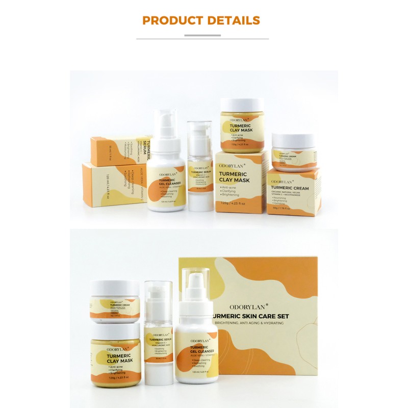 Glow Turmeric Cream Supplier - OEM Ultra Facial Clay Cleanser Cream Kit