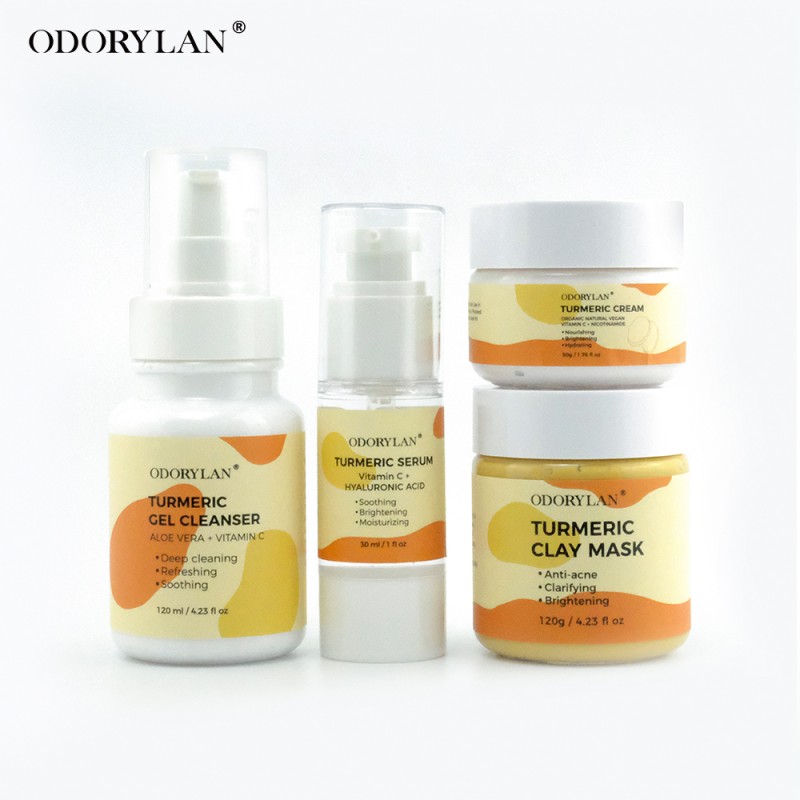 Gold Anti-Acne Set Manufacturer - OEM Travel-Safe Collagen Niacinamide Set