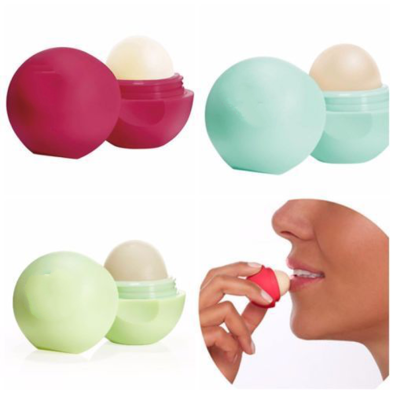 Lip Balm Factory - OEM Fruity Colored Ball Round Lipstick Custom Label