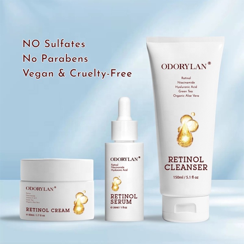 Skin Care Set Factory - Wholesale Facial Cleanser Essence Cream Vitamin C