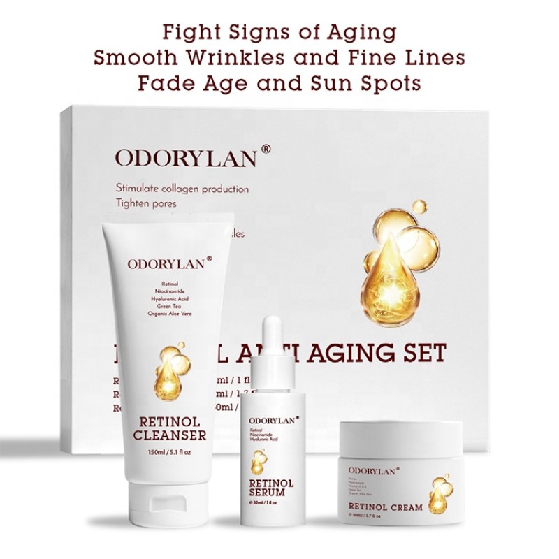 Anti-aging Skincare Manufacturer - OEM Tightening Brightening Repairing Set