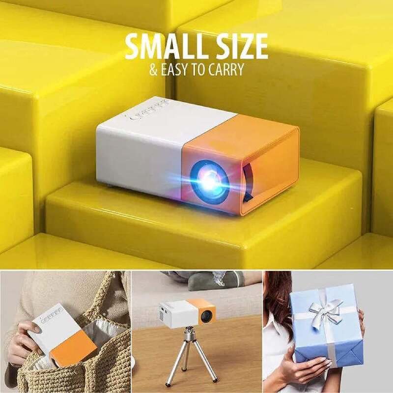 YG300 Mini Projector - Manufacturer - Home Theater LCD Short Throw Christmas Gift