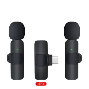 K9 BT Microphone - Manufacturer - 2in1 Noise Reduction Outdoor Live USB Lavalier