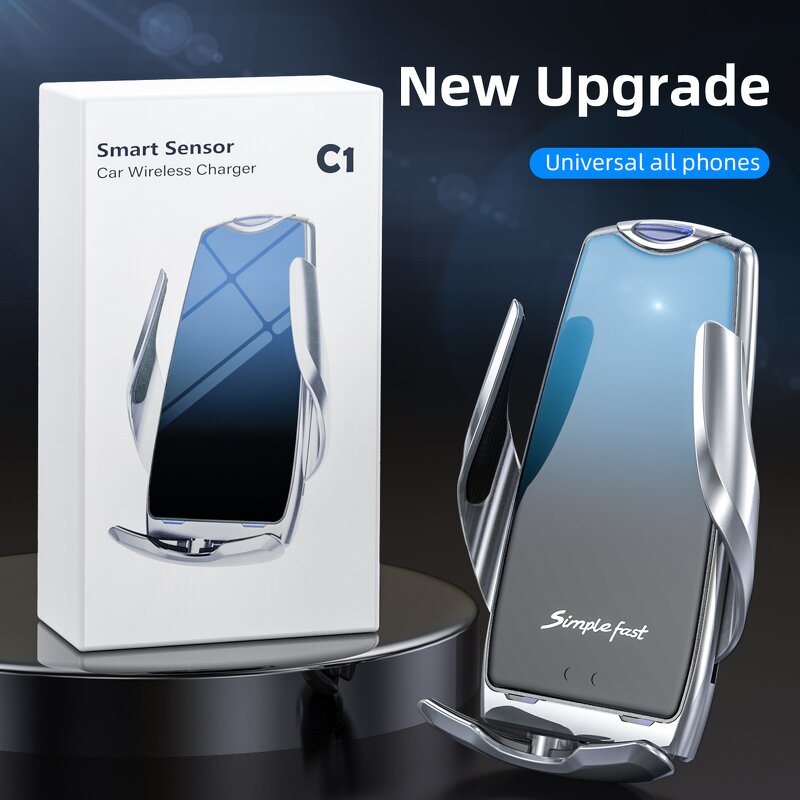 C1 Wireless Car Charger - Manufacturer - 2021 Car Electronic Holder Fast Charging