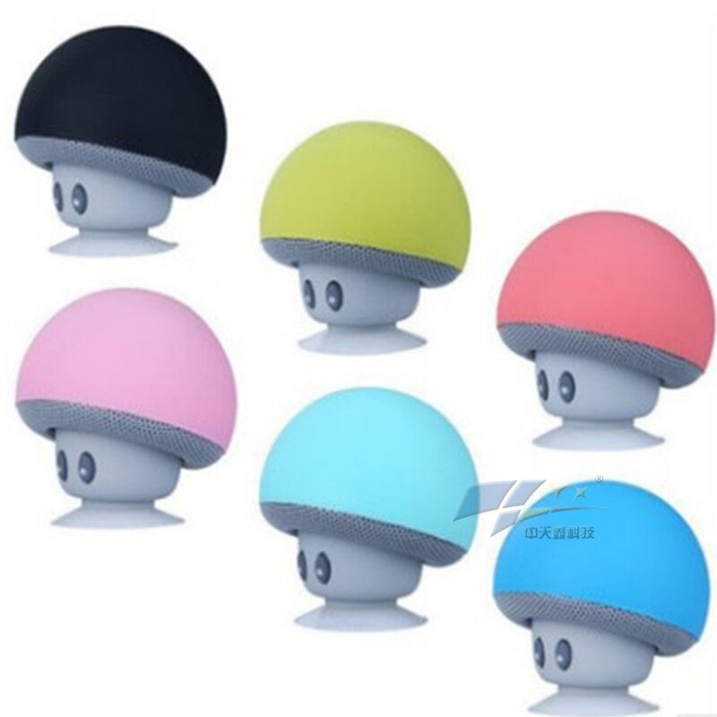 Mini Mushroom Speaker - Manufacturer - Cute Portable Wireless Sucker Cup Music