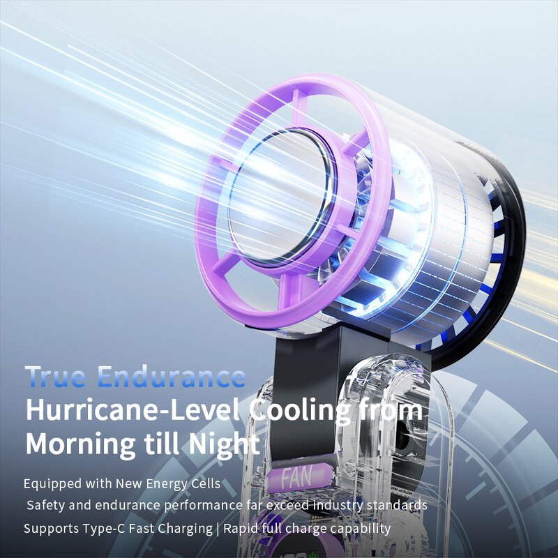 F17 Upgraded Turbo Fan - Manufacturer - 3000mAh High Speed Air Cooling Rechargeable