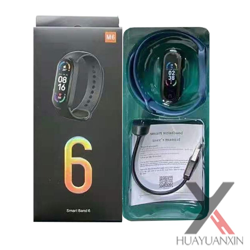 M6 Smart Band - Manufacturer - 2026 IP67 Waterproof BT Call Fitness Tracker Wristband