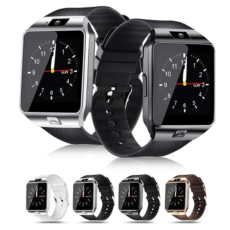 DZ09 Smart Watch - Manufacturer - Step Counter Sim Card Camera Mobile Sport Watch