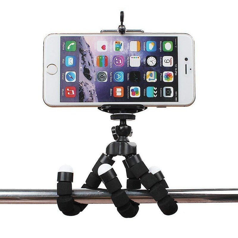Octopus Phone Tripod - Manufacturer - 360 Degree Rotating Flexible Desktop Stand