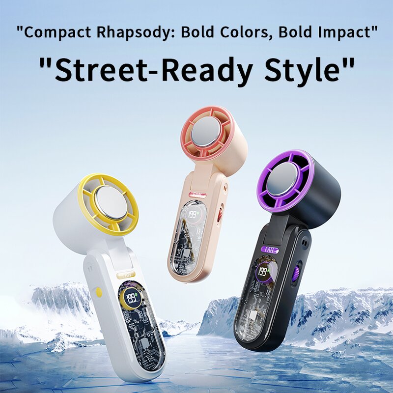 F17 Ice Compress Fan - Manufacturer - LED Display Refrigeration Adjustable Speed