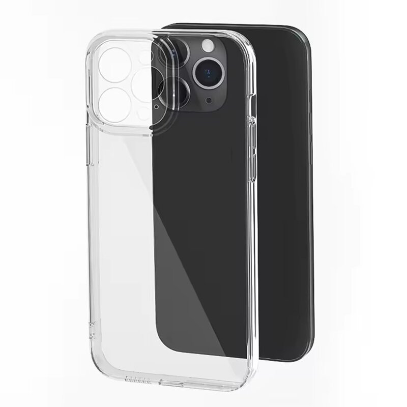 TPU iPhone Case - Manufacturer - 1.5mm Crystal Clear 11 12 13 14 15 Pro Max