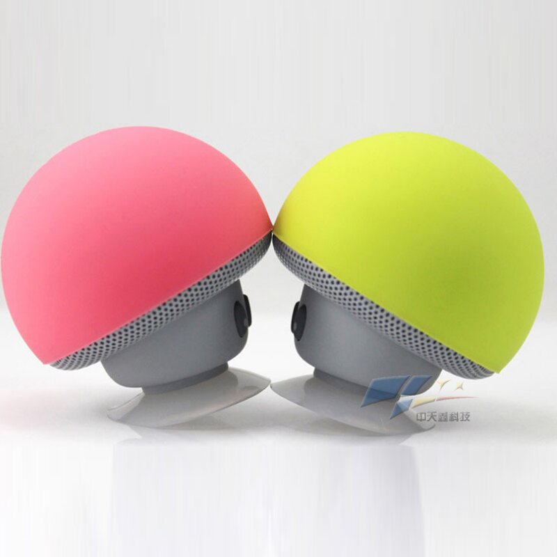 Mini Mushroom Speaker - Manufacturer - Cute Portable Wireless Sucker Cup Music