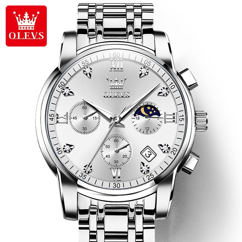 OELVS 2858 Mens Watch - Manufacturer - Original Sport Custom Luxury Waterproof Quartz