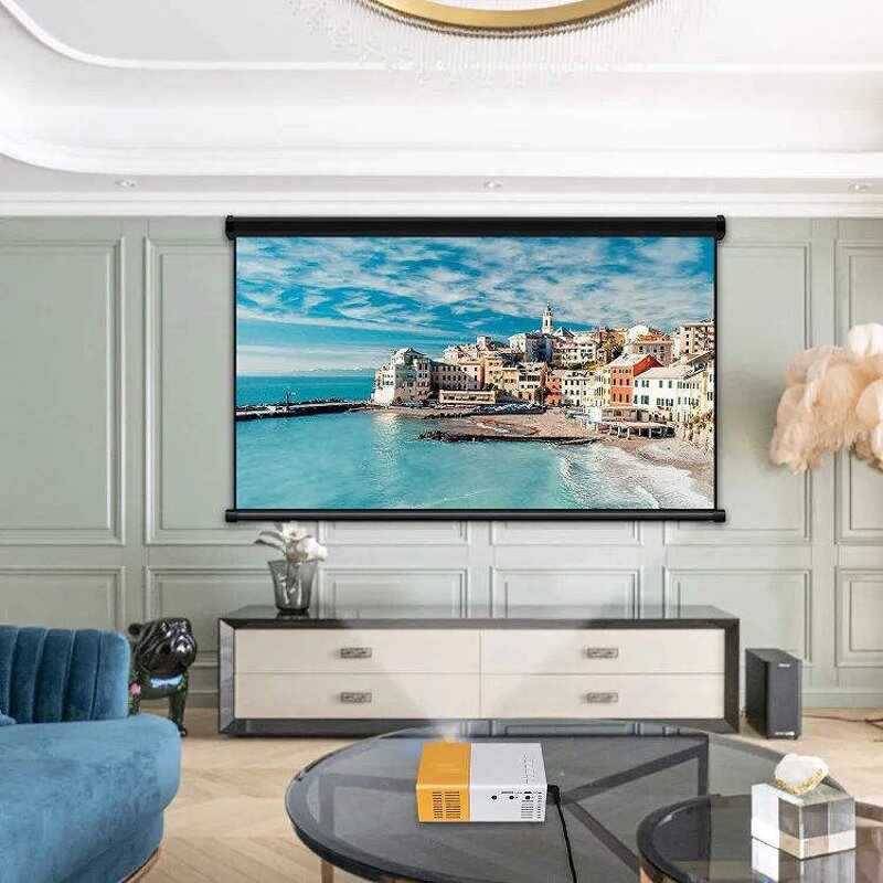 YG300 Mobile Projector - Manufacturer - Home Use Remote Wire Screen Mirroring