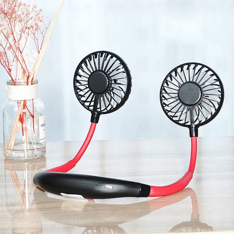 Neck Fan - Manufacturer - Portable Summer Sport Hands Free Negative Pressure Mini