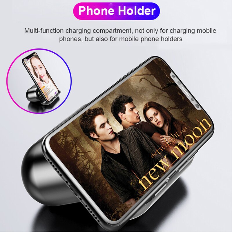 F9-1 TWS Earbuds - Manufacturer - 8D Stereo 2000Mah BT LCD Display Charging Case