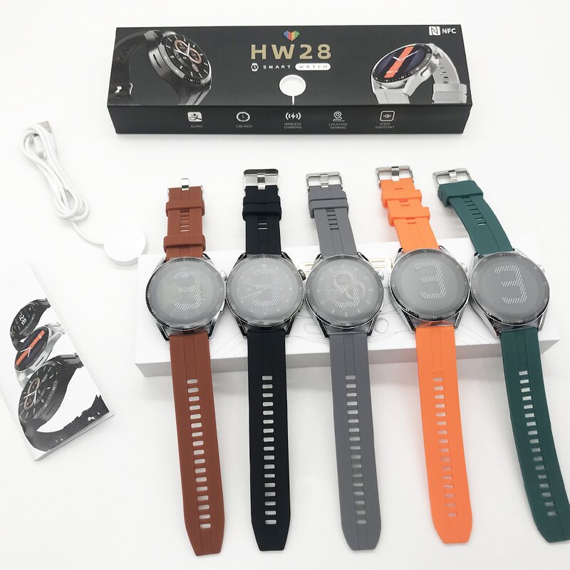 HW28 Smart Watch - Manufacturer - Waterproof BT Call Heart Rate Smart Remote PK HW21