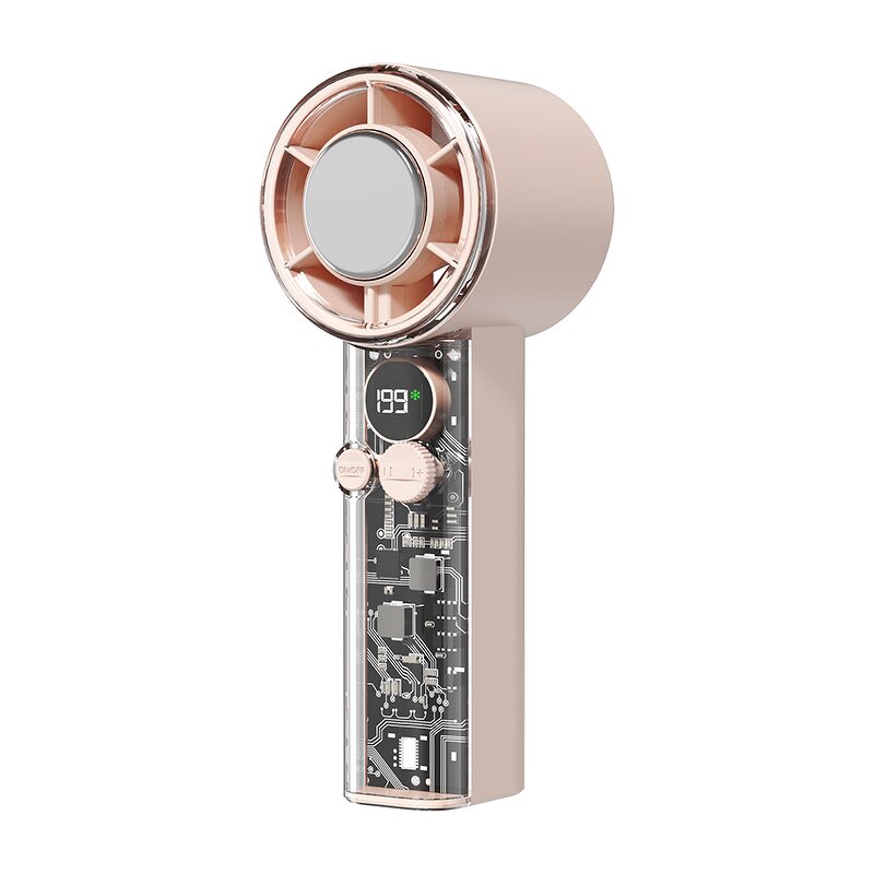 F03 Smart Cooling Fan - Manufacturer - Portable Rechargeable USB Custom Logo Display