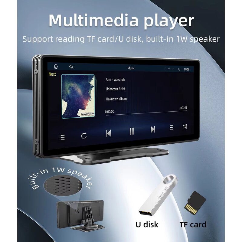 DVR Car Monitor - Manufacturer - 10 Inch Touch Screen Android Auto Mirror Link X5303