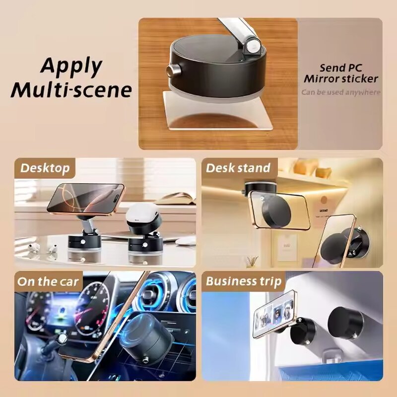 Magnetic Phone Holder - Manufacturer - A2 Portable Suction Cup Desktop Car Universal