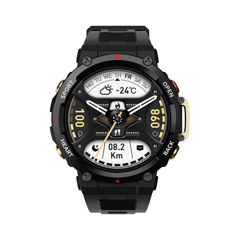 ZW25 Smart Watch - Manufacturer - 2023 Outdoor Sports Voice Assistant NFC BT Call
