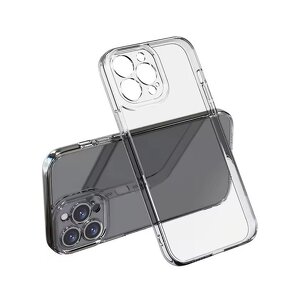 iPhone Clear Case - Manufacturer - Transparent TPU Magnetic iPhone 12-15 Pro Max