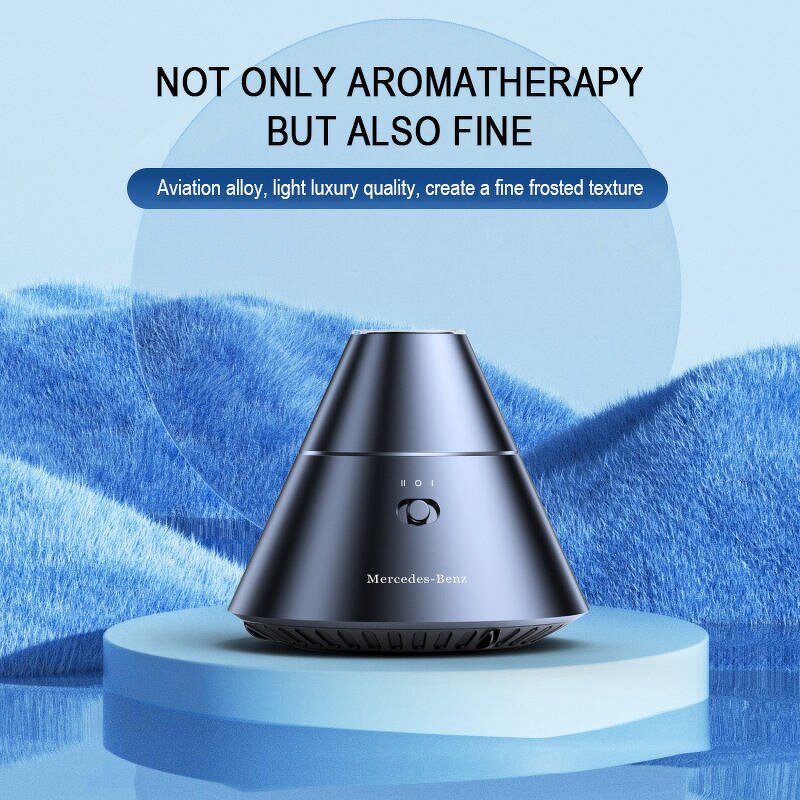 Car Aroma Diffuser Manufacturer - New Design Smart Aromatherapy Air Freshener for Vehicle Decoration