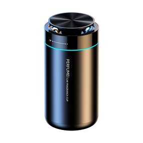 Car Air Freshener Manufacturer - Luxury Alloy with Electric Perfume Solid Balm Ambient Color Light