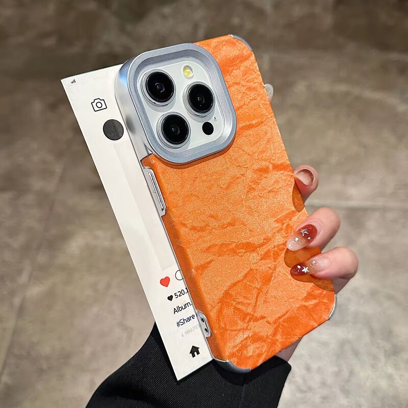 Phone Case Manufacturer - Velvet Snow Mountain Pattern Electroplated for iPhone 15 Pro Max 16 14 17 Pro Max