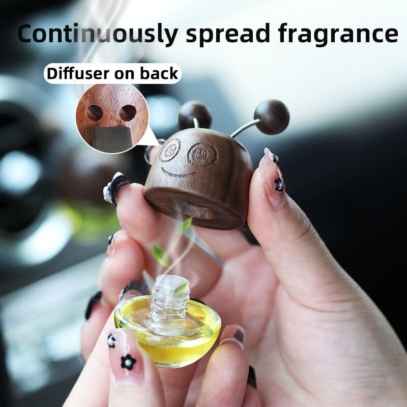Car Aromatherapy Diffuser Manufacturer - Cute Mounted Air Outlet Perfume for Fresh Vehicle Interior